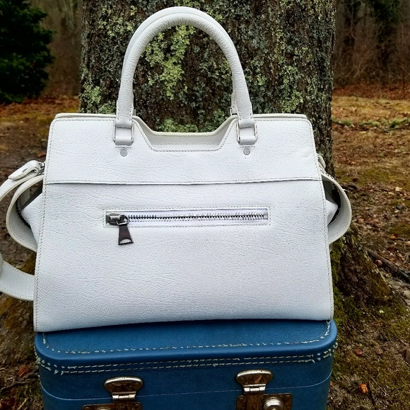 ☆Flash Sale 2 Hours☆ Proenza Schouler  PS13 White Leather Satchel - Picture 3 of 9